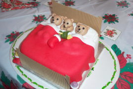 kerstcake 9 lijst